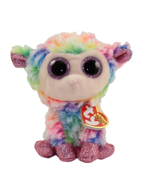 Ty Other - TY Beanie Boos Plush Daffodil Rainbow Lamb